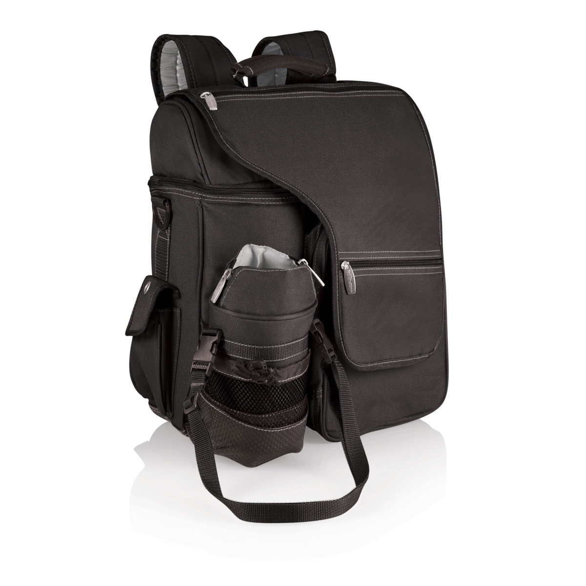 by Picnic Time Black Turismo Travel Backpack Cooler - Black
