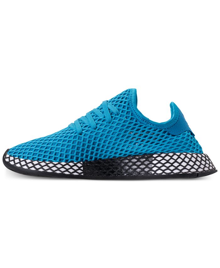 adidas Boys' Deerupt Runner Casual Sneakers from Finish Line - Macy's