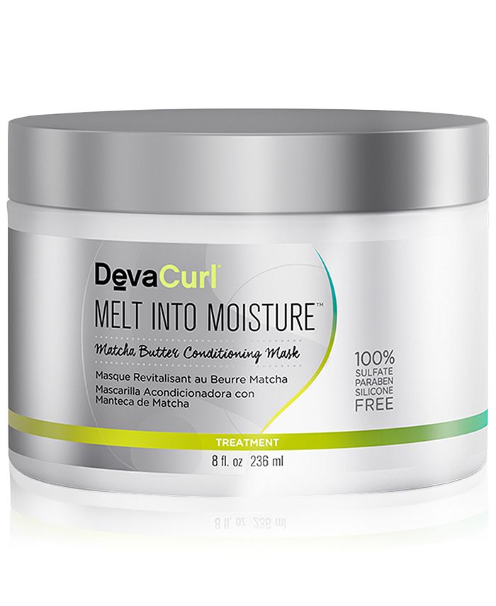 DevaCurl Melt Into Moisture Matcha Butter Conditioning Mask, 8 oz