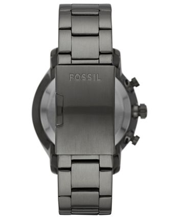 Fossil Q Men s Goodwin Smoke Stainless Steel Bracelet Hybrid Smart