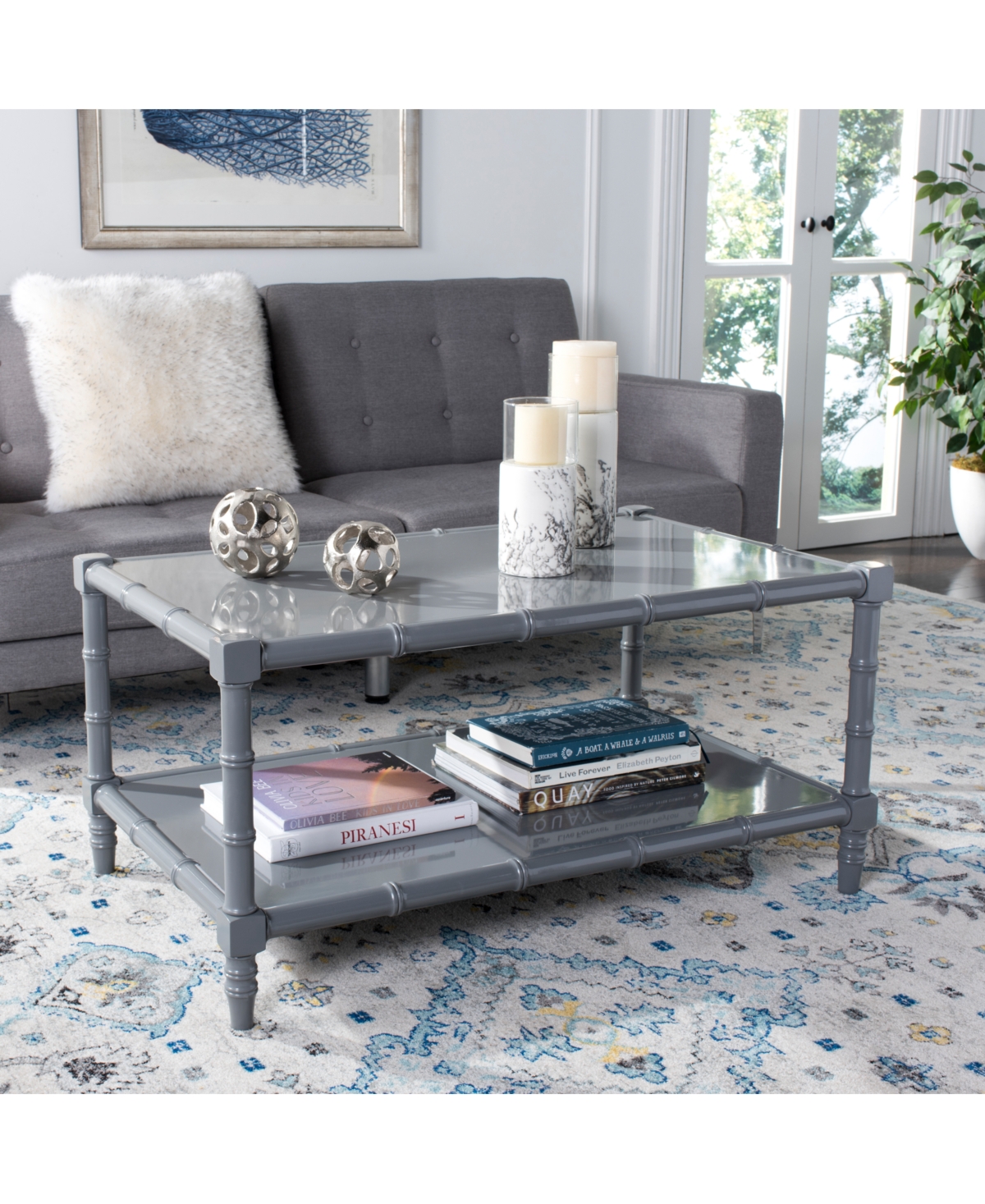 Noam Modern Coastal Coffee Table