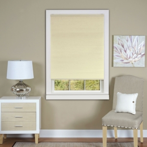 Achim Honeycomb Cellular Cordless Pleated Window Shade, 31" X 64" In Alabaster