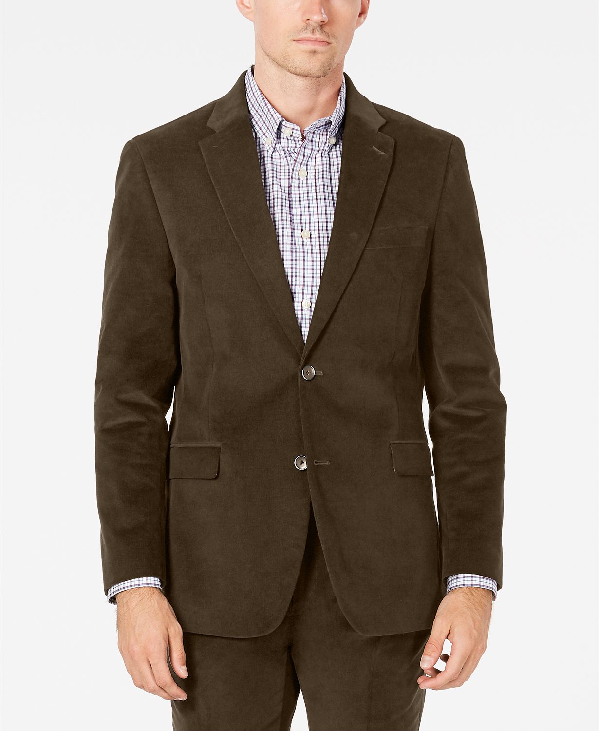 Tommy Hilfiger Men's Modern-Fit TH Flex Corduroy Suit ...