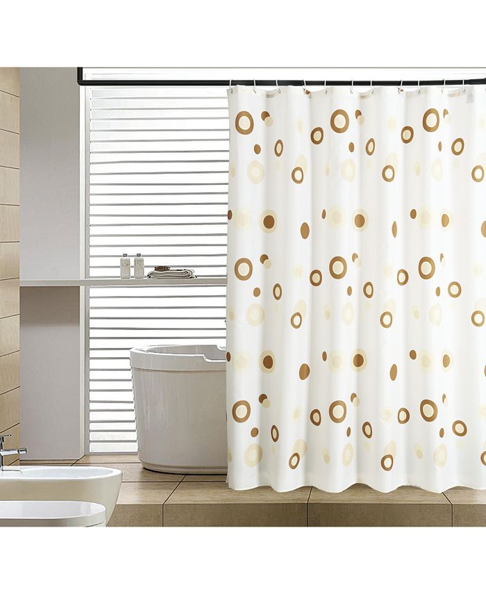 Elegant Home Fashions Abstract Shower, Elegant Shower Curtain