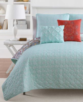 Shop Vcny Home Yara Reversible Quilt Set Collection In Multi