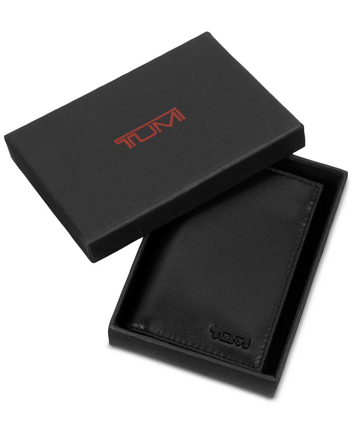 Tumi Men's Leather Multi-Window Card Case - Macy's