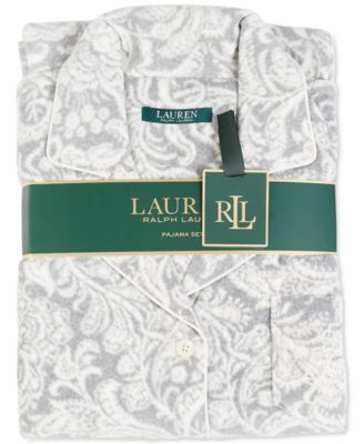 Lauren Ralph Lauren - Long Printed Pajama Set