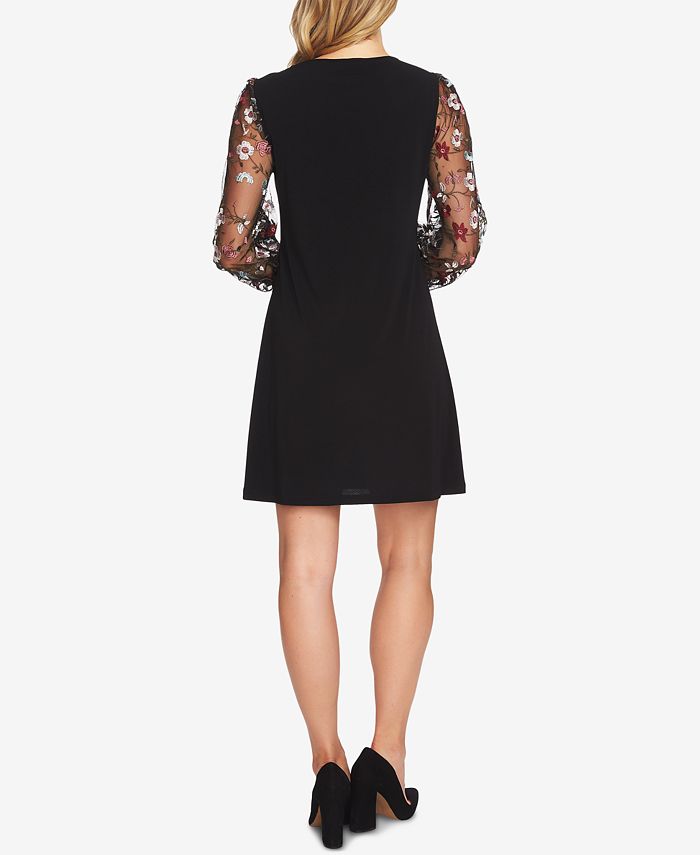 cece bow tie sleeve shift dress