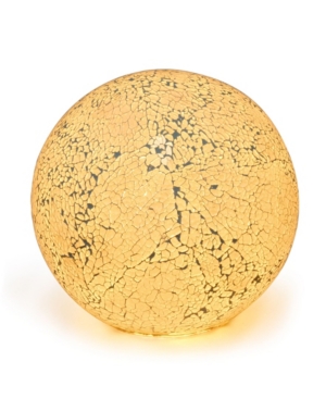 Simple Designs 1 Light Mosaic Stone Ball Table Lamp