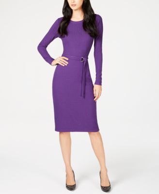 macys purple dresses