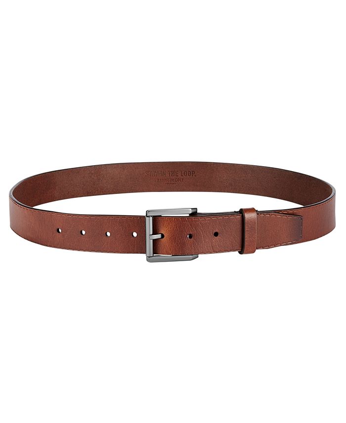 Kenneth Cole New York Men's Cut-Edge Casual Belt, Created for Macy's ...