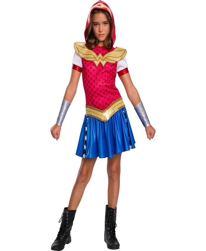 BuySeasons Dc Super Hero Wonder Woman Hoodie Girls Dress - Macy's