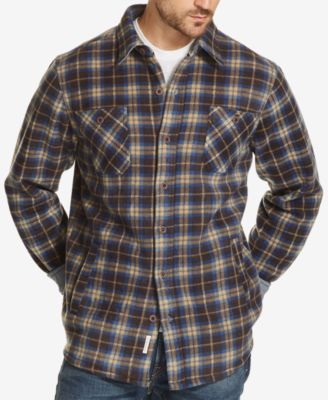 macys mens flannel jackets