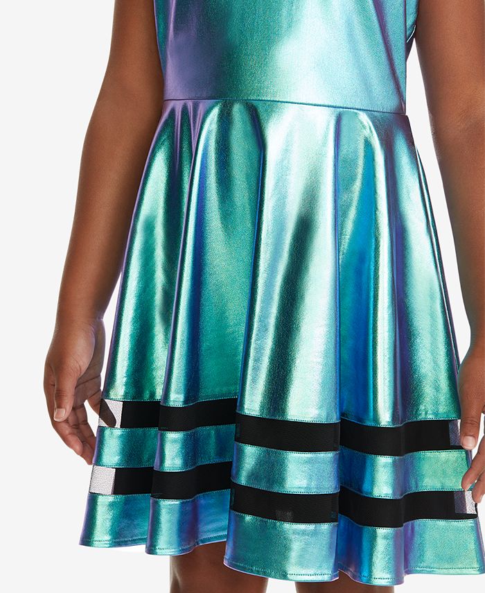 Rare Editions Big Girls Faux Leather Dress Macy's