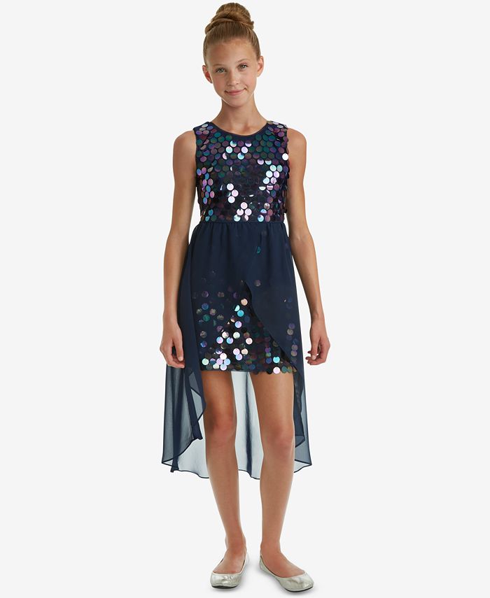 Macy's big girl outlet party dress