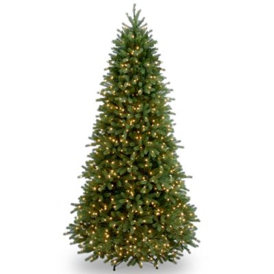 National Tree Company - National Tree 6 .5'Feel Real Jersey Fraser Fir Slim Tree with 700 Clear Lights