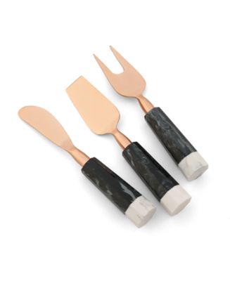 Thirstystone Set of 3 Marble Handle Cheese Tools - Macy's