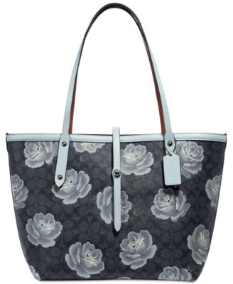 coach rose tote