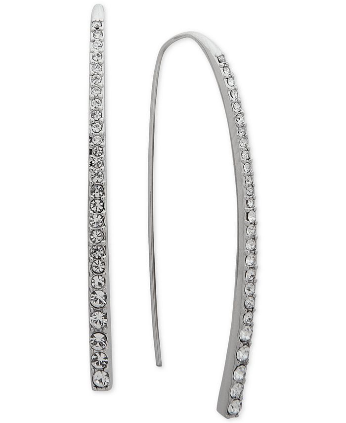 Givenchy Crystal Threader Earrings & Reviews - Earrings - Jewelry & Watches  - Macy's