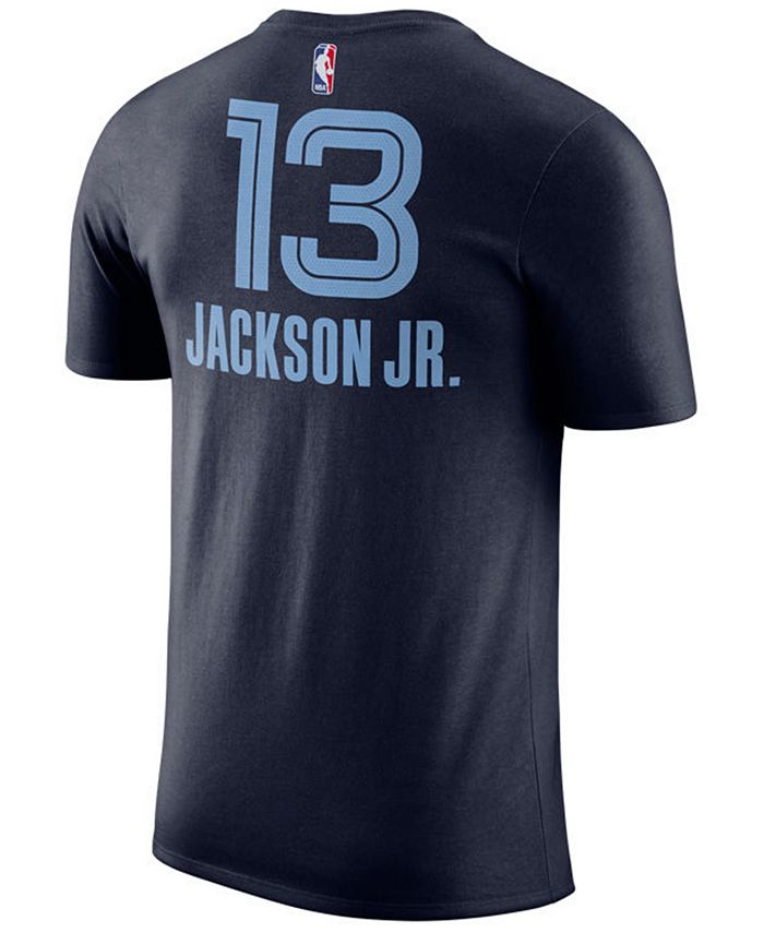 Nike Men's Jaren Jackson Jr. Memphis Grizzlies Icon Player T-Shirt - Macy's