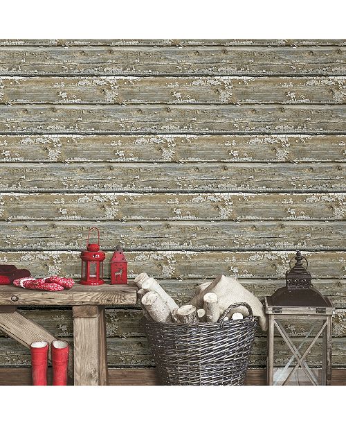 Brewster Home Fashions Planks Peel and Stick Wallpaper & Reviews