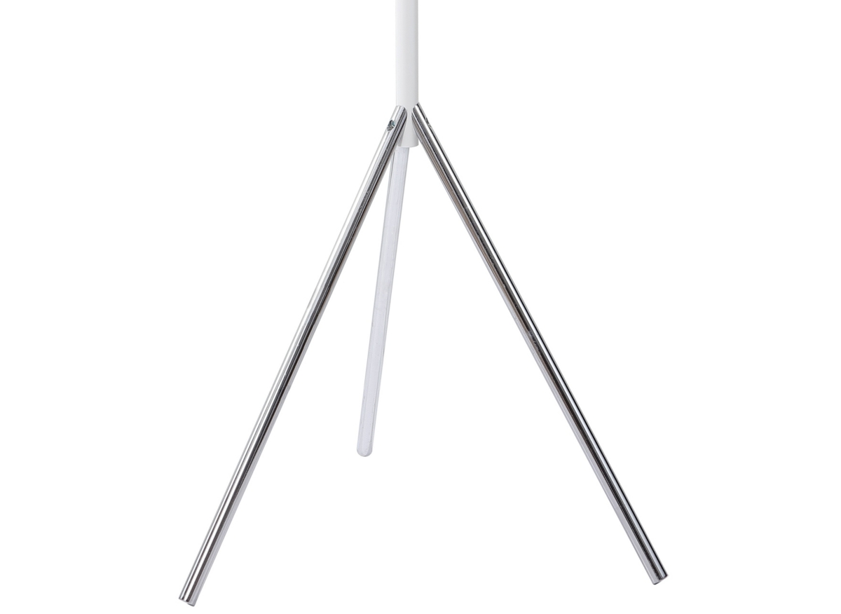 Happimess Aiden Coat Rack In White And Chrome