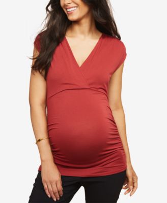 Motherhood Maternity - Maternity Ruched Top