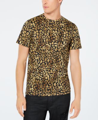 t shirt guess leopard