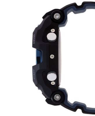 G-Shock Men's Solar Analog-Digital Gravity Master Black Resin Strap Watch 53.8mm