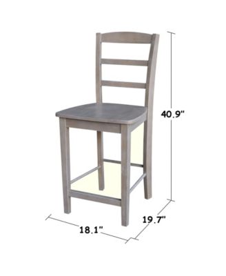 Madrid Counterheight Stool - 24" Seat Height