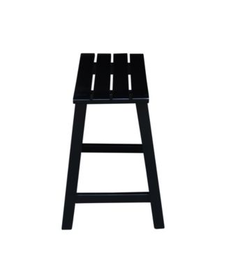 Slat Seat Stool - 18" Seat Height