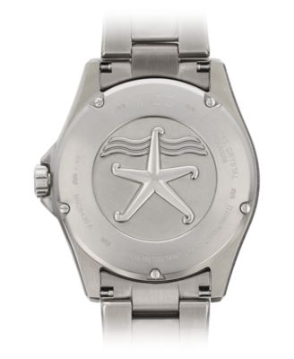 Men's Swiss Automatic Ocean Star Captain V Titanium Bracelet Watch 42.5mm