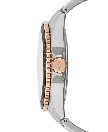 Mido - Men's Swiss Automatic Ocean Star Captain V Two-Tone Stainless Steel Bracelet Watch 42.5mm