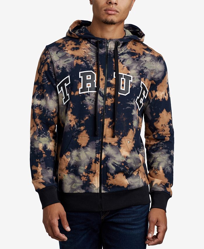 True religion tie store dye hoodie