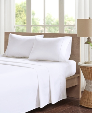 Madison Park Percale 3-pc Twin Cotton Sheet Set Bedding