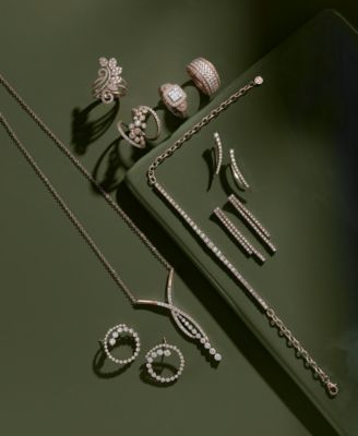 Nude™ Diamond Cluster Ring (3/4 ct. t.w.) in 14k Gold & White Gold