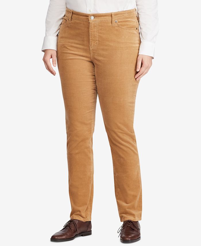 Lauren Ralph Lauren Plus Size Corduroy Pants & Reviews - Pants & Capris -  Plus Sizes - Macy's