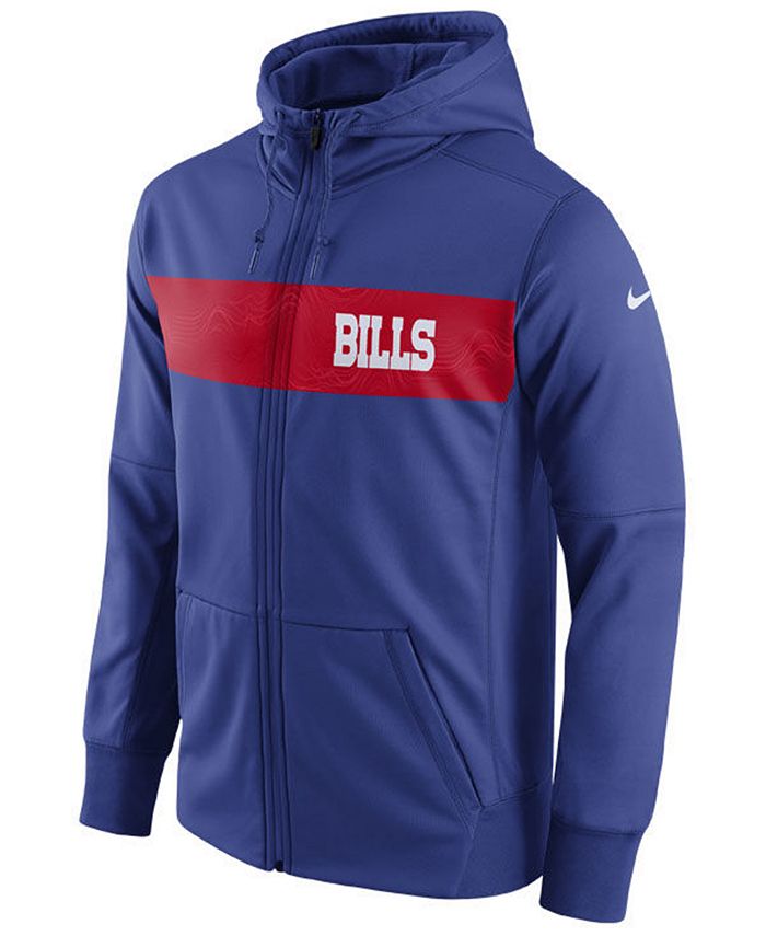 Nike Men's Buffalo Bills Seismic Therma Full-Zip Hoodie & Reviews ...