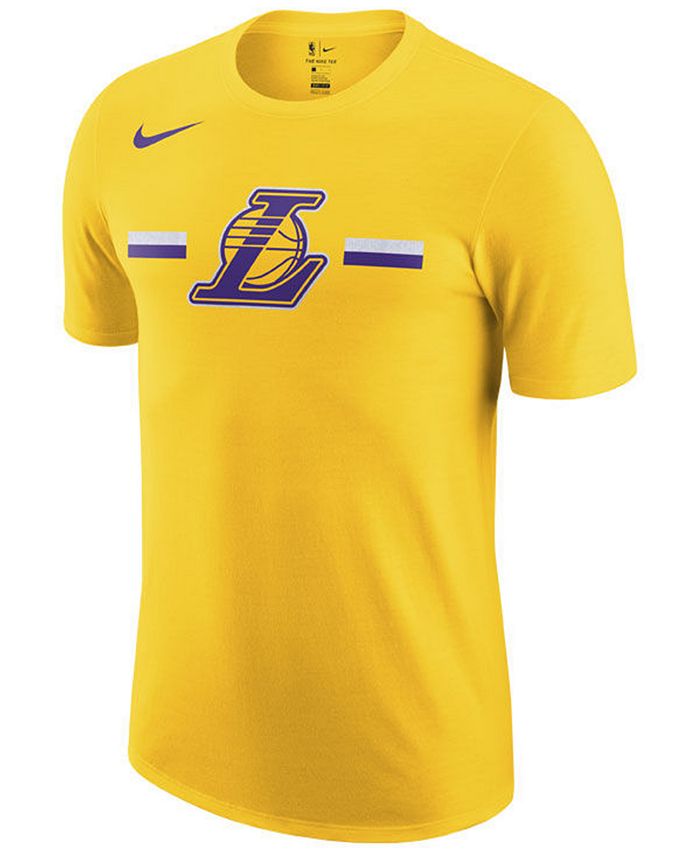 Nike Men's Los Angeles Lakers Essential Logo T-Shirt - Macy's