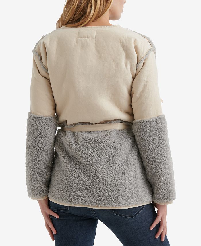 Lucky Brand FauxFur Paneled Coat Macy's