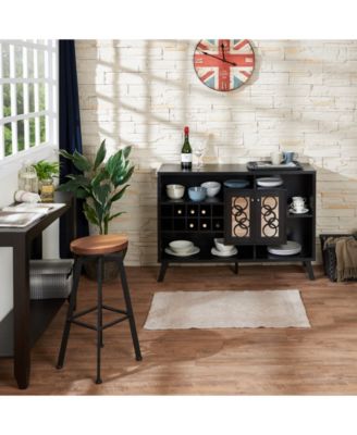 Furniture of America Rewest Wine Rack Buffet
