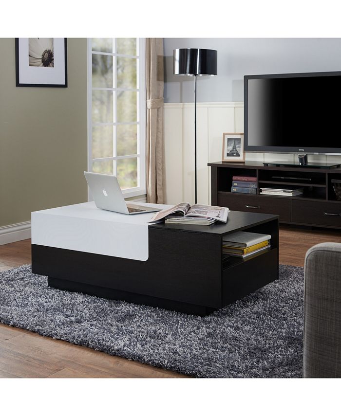 Furniture of America Chaz TwoTone Coffee Table Macy's