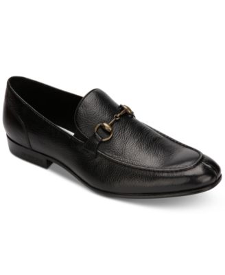 kenneth cole men's mix leather apron toe loafers