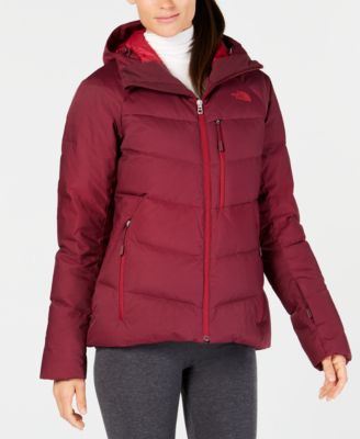 north face heavenly hooded down jacket