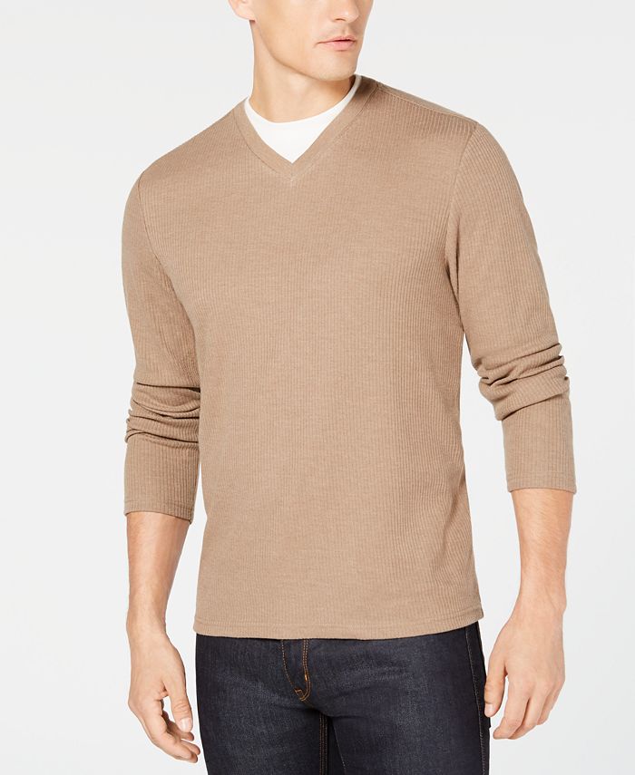 Club Room Men's Double V-Neck T-Shirt, Created for Macy's - Macy's