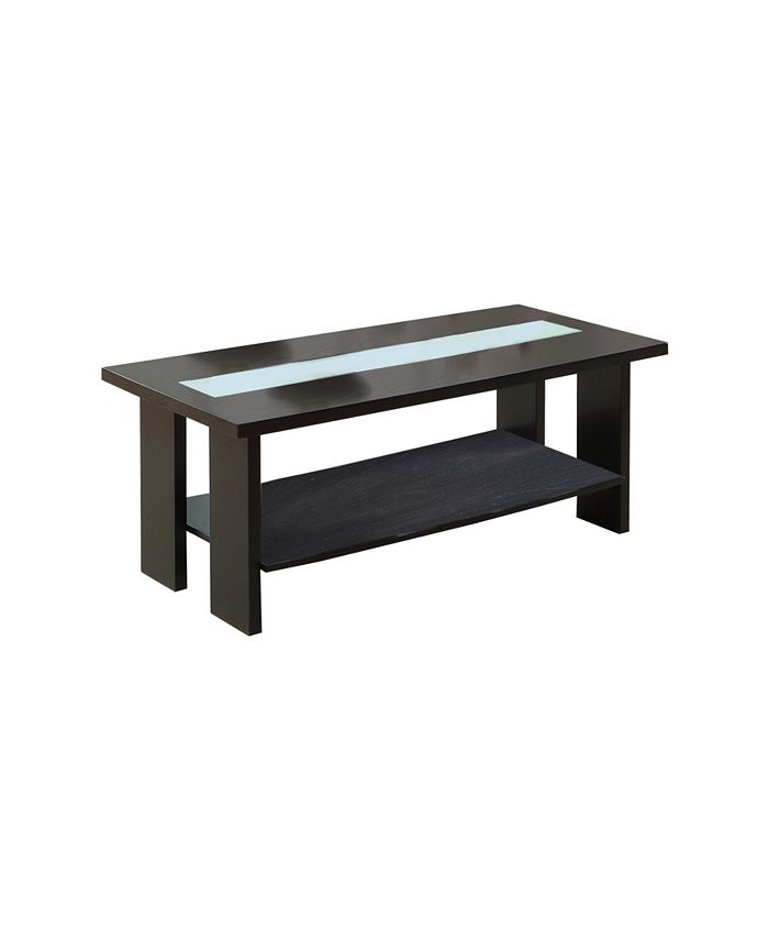 Furniture of America Lumina Espresso Coffee Table Macy's
