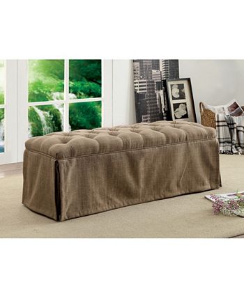 Furniture of America - Timpleton Bench, Quick Ship