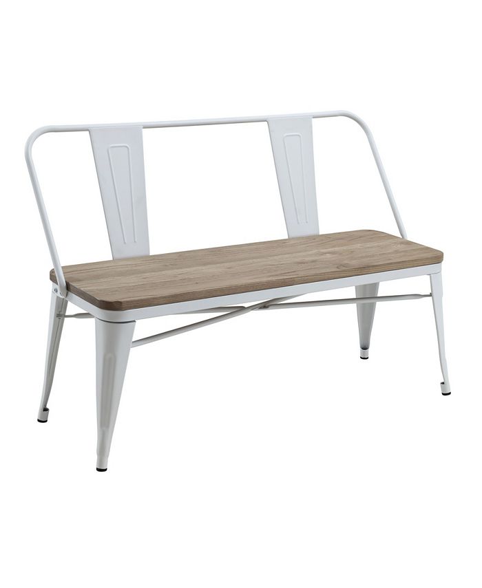 Furniture of America - Letron Dining Bench, Quick Ship