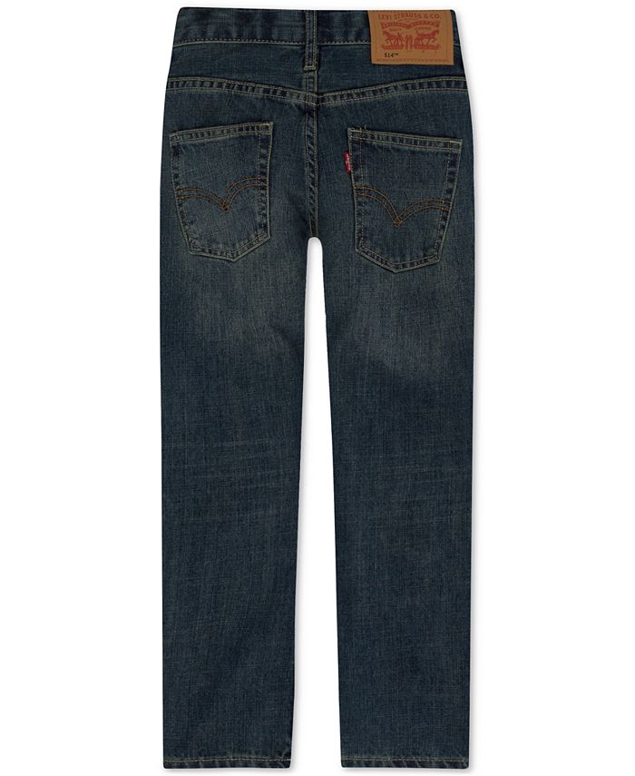 Levi's 514™ Straight Fit Jeans, Big Boys Husky - Macy's