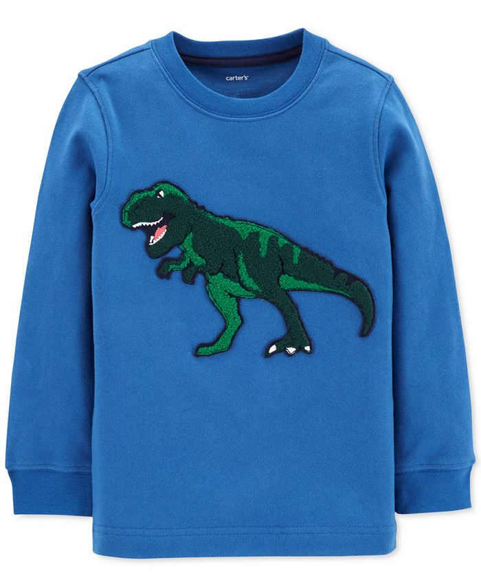 Carter's Toddler & Little Boys Dinosaur-Print Cotton T-Shirt - Macy's